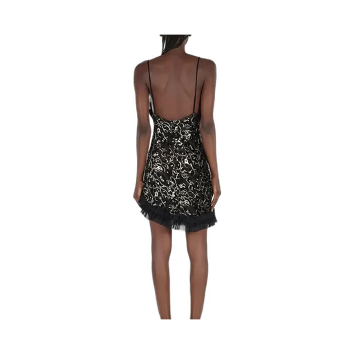 Roberto Cavalli Ruched Leopard Mini Dress