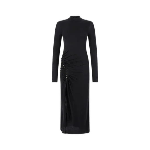 Roberto Cavalli Ruffled Long Dress