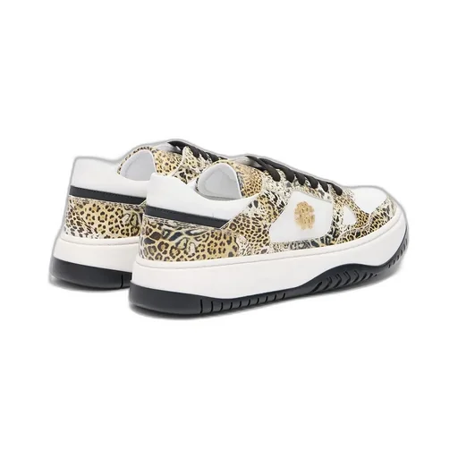 Roberto Cavalli Monogram Low-Top Sneakers
