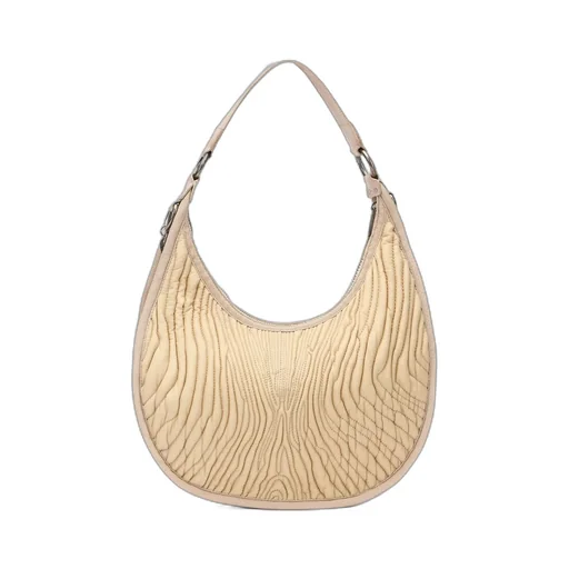 Roberto Cavalli Matelassé Hobo Shoulder Bag