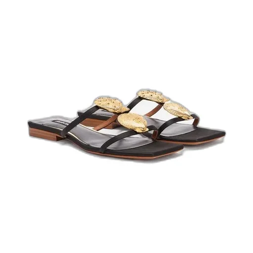 Roberto Cavalli Shell-Embellished Sandals