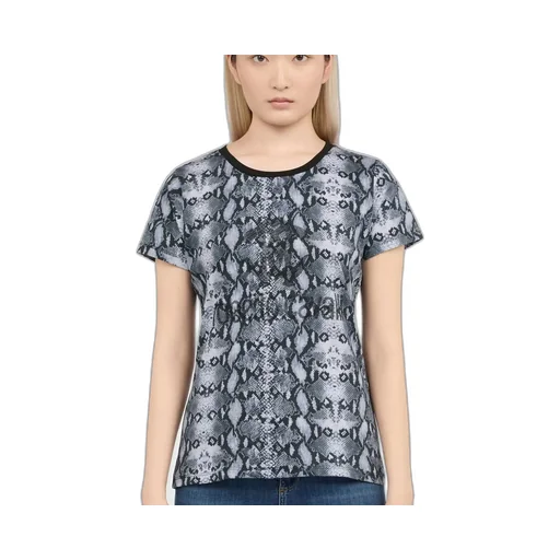 Roberto Cavalli Snake Print T-Shirt