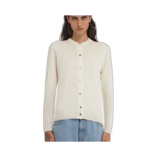 Roberto Cavalli Embroidered Wool Cardigan