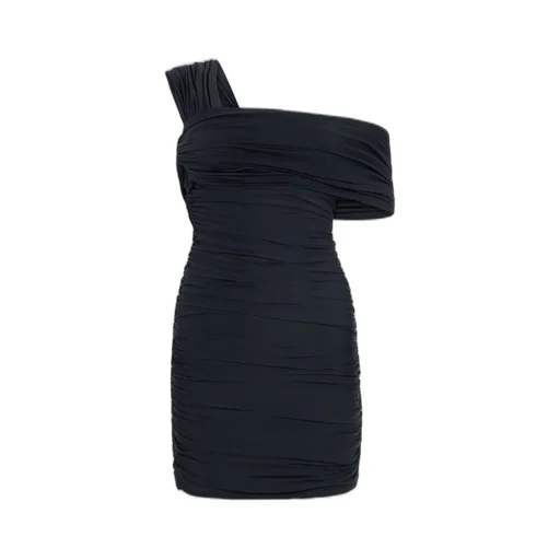 Roberto Cavalli Ruffled One-Shoulder Mini Dress
