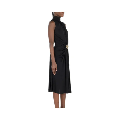 Roberto Cavalli Jewel Snake Midi Dress