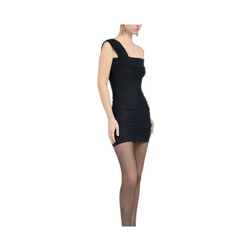 Roberto Cavalli Ruffled One-Shoulder Mini Dress