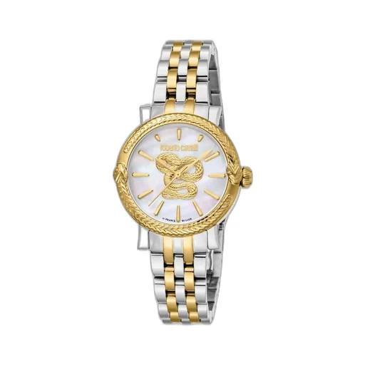 Roberto Cavalli Snake Stainless Steel Watch