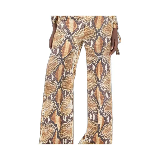 Roberto Cavalli Wide-Leg High-Waist Pants