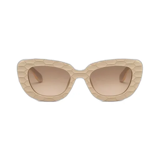 Roberto Cavalli Quilted Snake Cat Eye Sunglasses