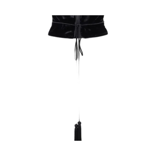 Roberto Cavalli Velvet Corset Belt