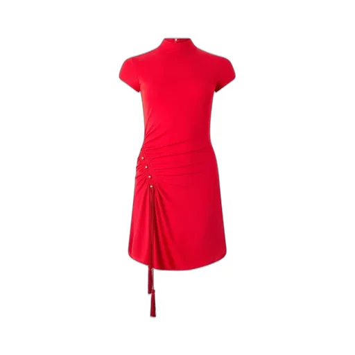 Roberto Cavalli Ruched Mini Dress