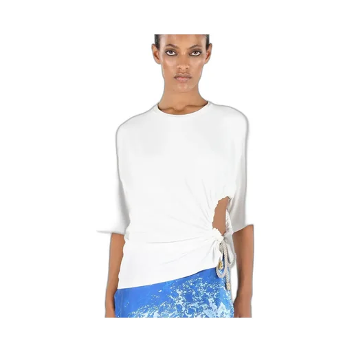 Roberto Cavalli Knot-Detail T-Shirt