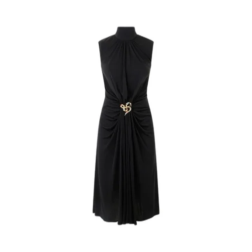 Roberto Cavalli Jewel Snake Midi Dress