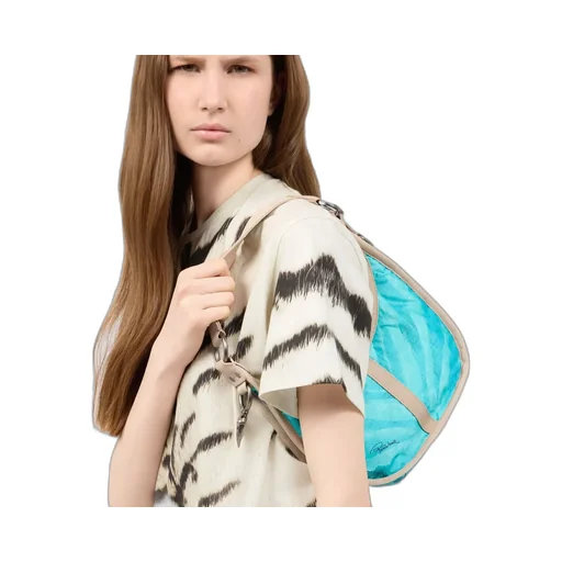 Roberto Cavalli Bologna Print Shoulder Bag