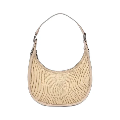 Roberto Cavalli Matelassé Hobo Shoulder Bag