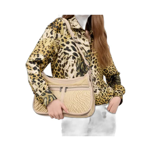 Roberto Cavalli Matelassé Shoulder Bag
