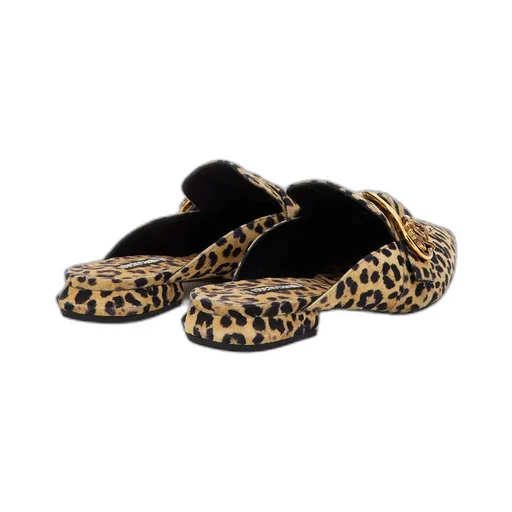 Roberto Cavalli Mirror Snake Flat Shoes