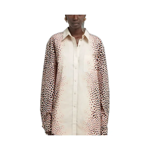Roberto Cavalli Shark Print Shirt