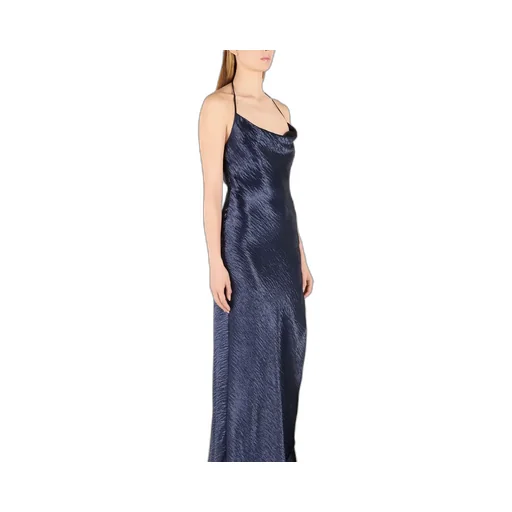 Roberto Cavalli Cowl Neck Long Dress