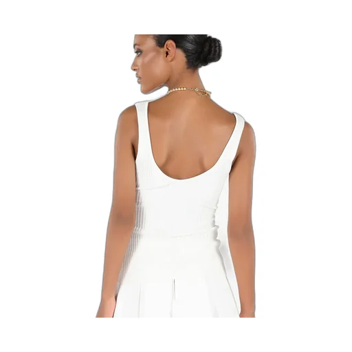 Roberto Cavalli Ribbed Knit Top