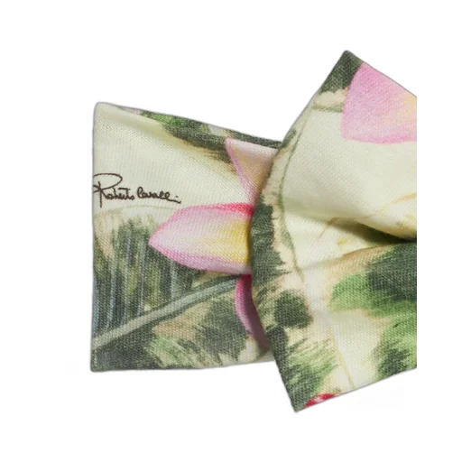 Roberto Cavalli Floral Bow Bandeau