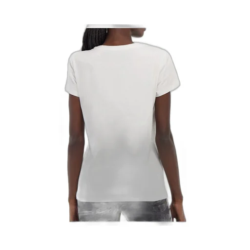 Roberto Cavalli Logo Embroidered Crewneck T-Shirt