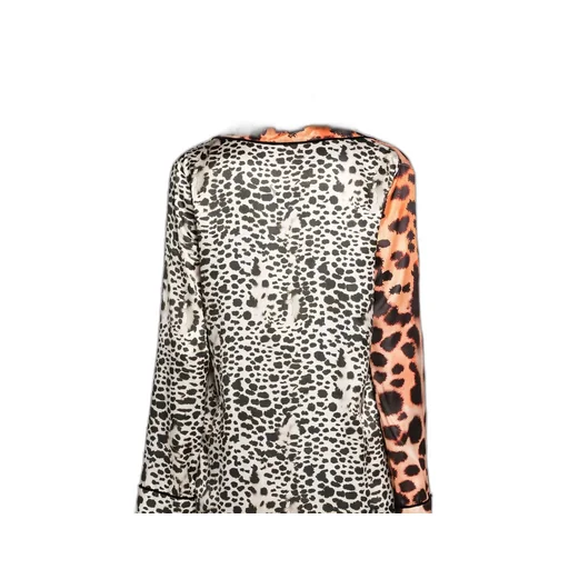 Roberto Cavalli Murena Printed V-Neck Jacket