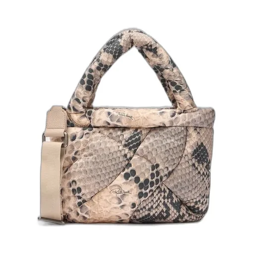 Roberto Cavalli Quilted Animalier Crossbody Bag