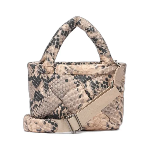 Roberto Cavalli Quilted Animalier Crossbody Bag