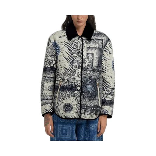 Roberto Cavalli Bandana Printed Jacket