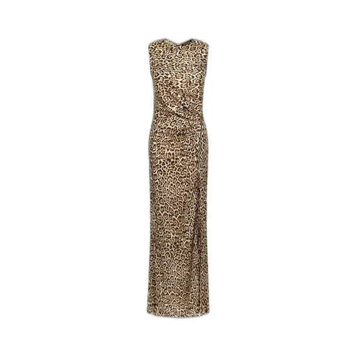 Roberto Cavalli Leopard Printed Dress