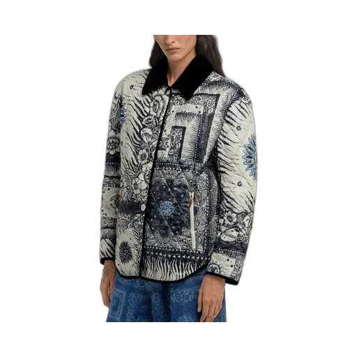 Roberto Cavalli Bandana Printed Jacket