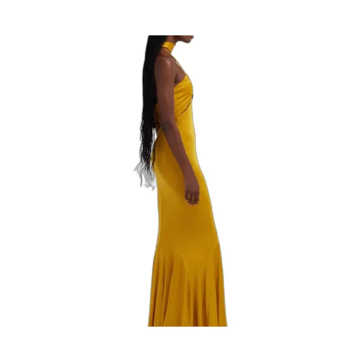 Roberto Cavalli Off-Shoulder Dress