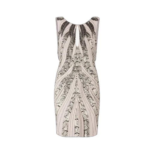 Roberto Cavalli Sequin-Embellished Satin Dress
