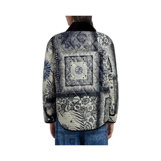 Roberto Cavalli Bandana Printed Jacket