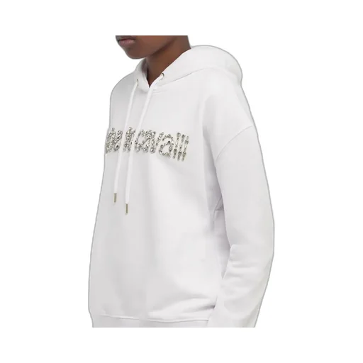 Roberto Cavalli Logo Embellished Sweatshirt