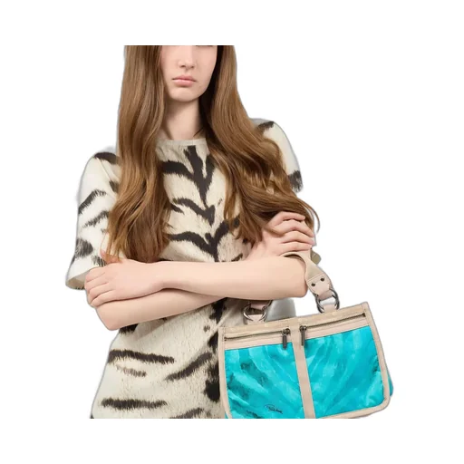Roberto Cavalli Milano Printed Shoulder Bag