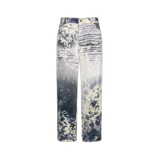 Roberto Cavalli Appaloosa Printed Jeans