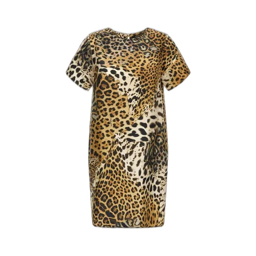 Roberto Cavalli Jaguar Skin Print Dress