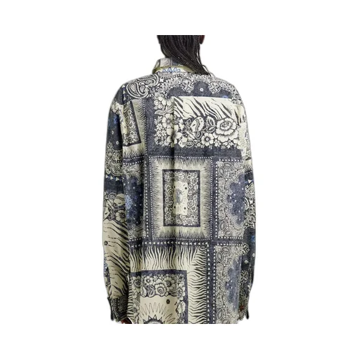 Roberto Cavalli Bandana Printed Dress Shirt