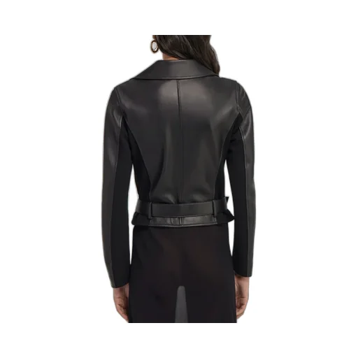 Roberto Cavalli Leather Biker Jacket