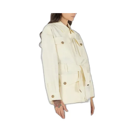 Roberto Cavalli Belt And Python Pattern Jacket