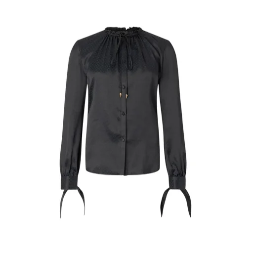 Roberto Cavalli Snake Effect Satin Shirt