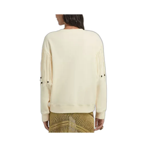 Roberto Cavalli Fringed Sweatshirt