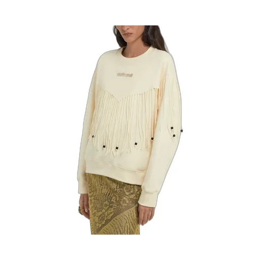 Roberto Cavalli Fringed Sweatshirt