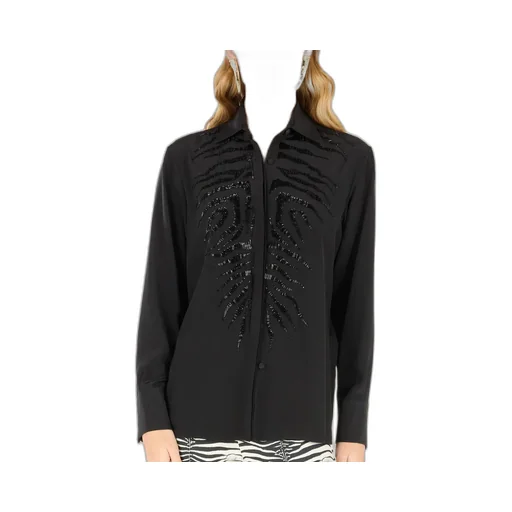 Roberto Cavalli Sequined Tiger Skin Shirt