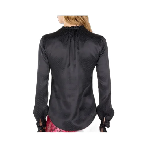 Roberto Cavalli Snake Effect Satin Shirt