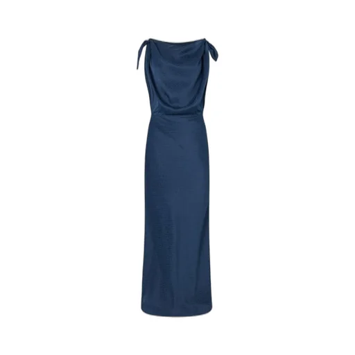 Roberto Cavalli Snake Printed Long Dress
