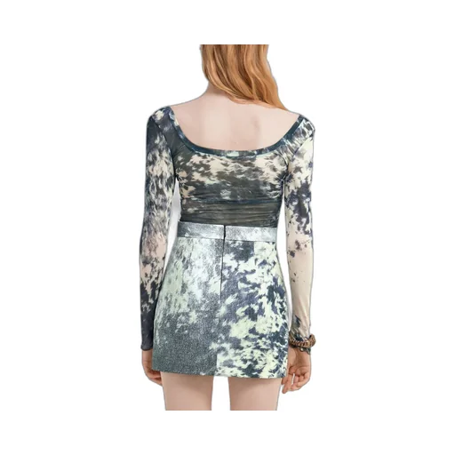 Roberto Cavalli Appaloosa Printed Top