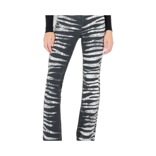 Roberto Cavalli Zebra Printed Pants
